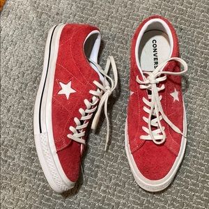 Red Vintage One Star Converse